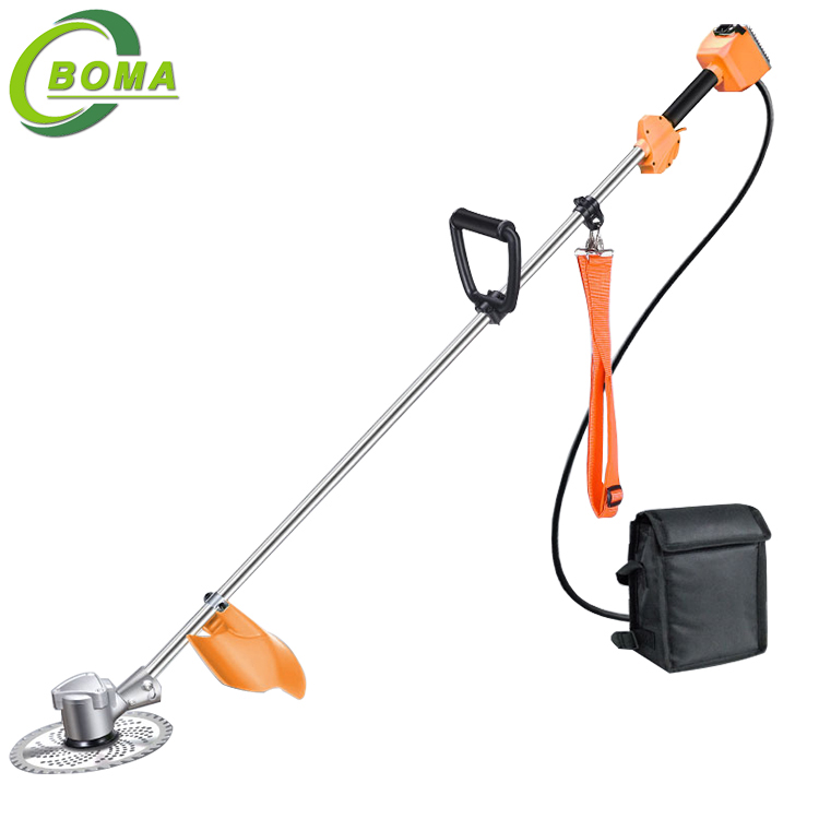 cordless brush cutter with metal blade