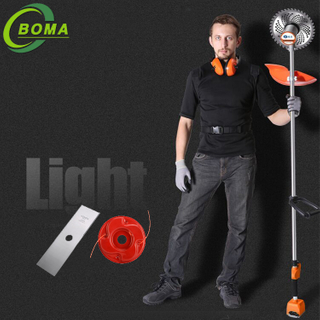 Factory Price 24V Dc Motor Powered Bush Cutter And Grass Trimmer