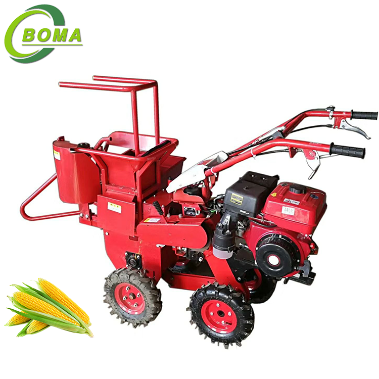 Made by BOMA Single Person Handed Corn Combine Harvester for Corn Harvester Usage