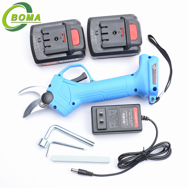 High Efficiency Hand Held Battery Operated Trimming Scissors for Agricultural Works