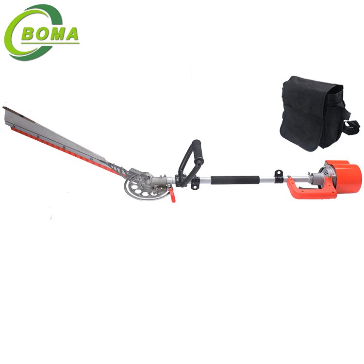 Lithium Battery Powered Long Pole Tea Trimmer with Rotatable Working Head