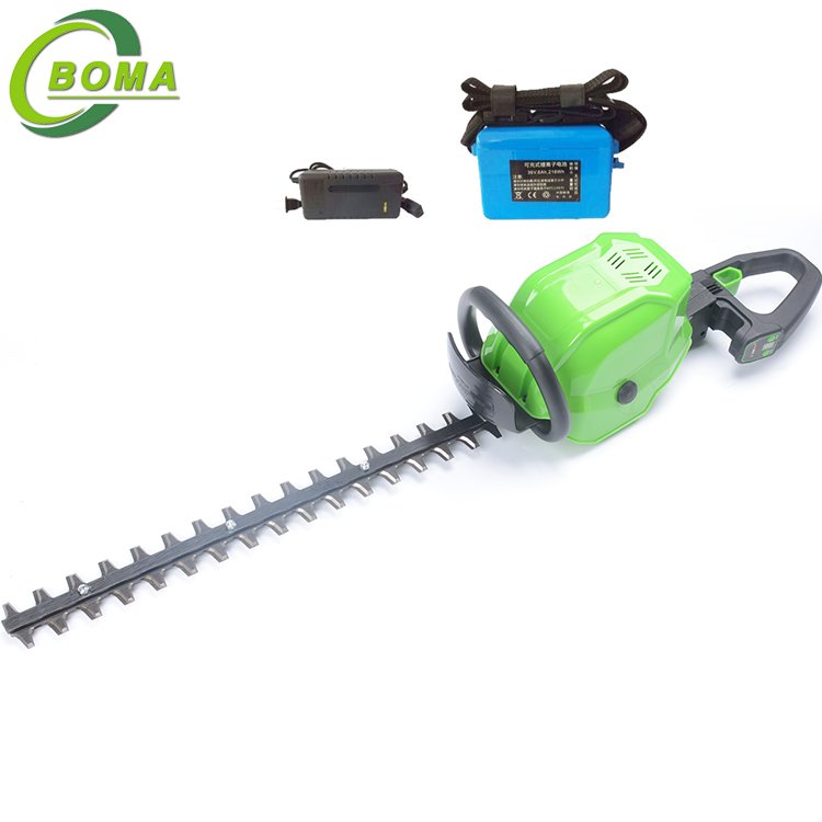 China Manufacture Professional Dual Blade Electric Bush Trimmer with Rotatable Handle for Garden
