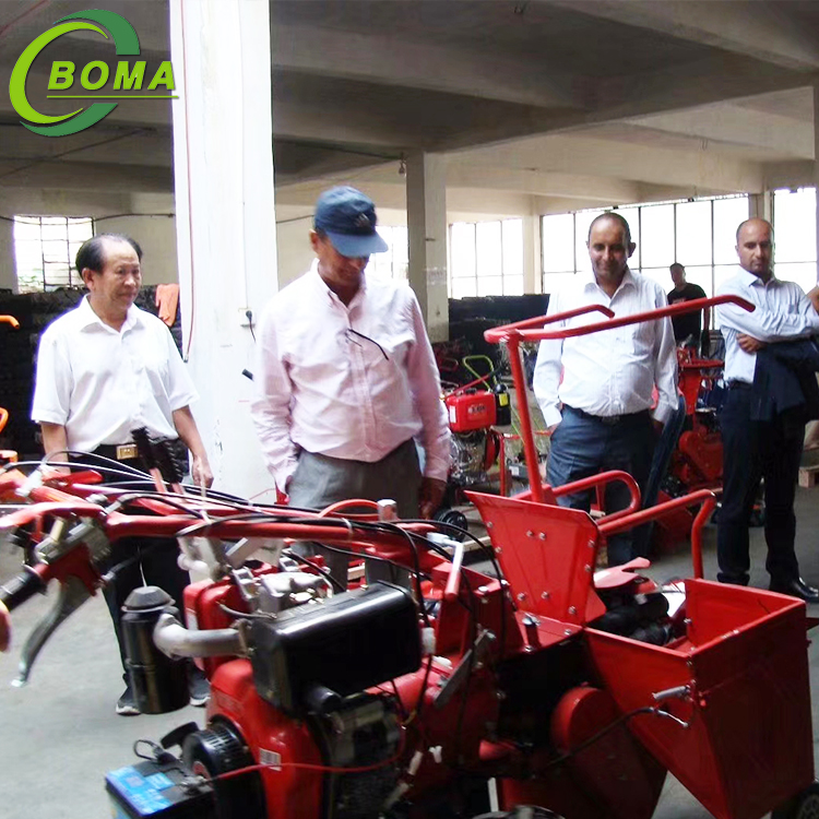 Easy to Operate Walk-Behind Mini Maize Harvester for Harvest Corns And Crush Straw