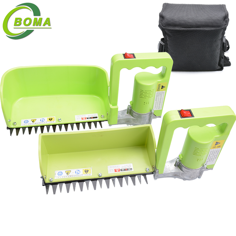Electric Mini Tea Leaf Harvester with Larger Collecting Bin