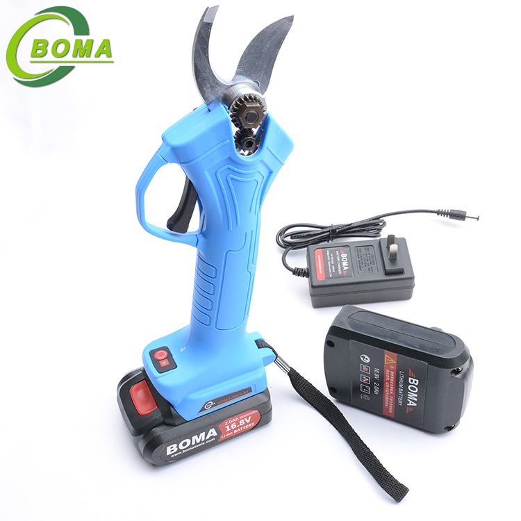 Algricultural Use Mini Electric Scissors With Two Lithium Battery