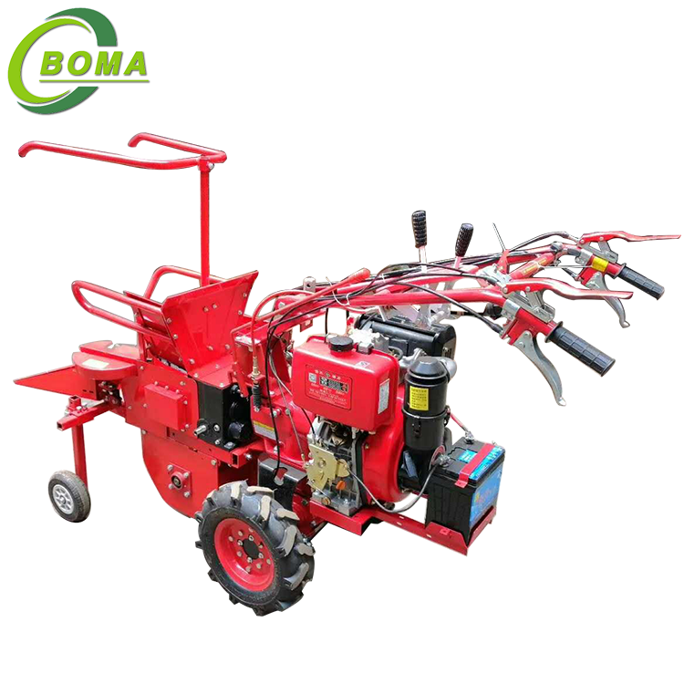 Factory Price High Efficiency Mini Corn Harvester Reaping Machine for ...