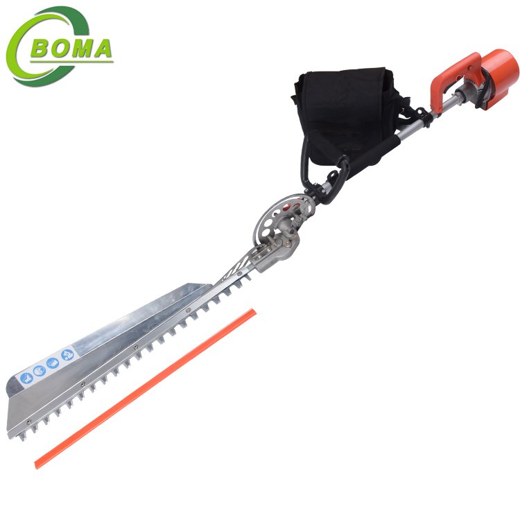 Lithium Battery Powered Long Pole Tea Trimmer with Rotatable Working Head