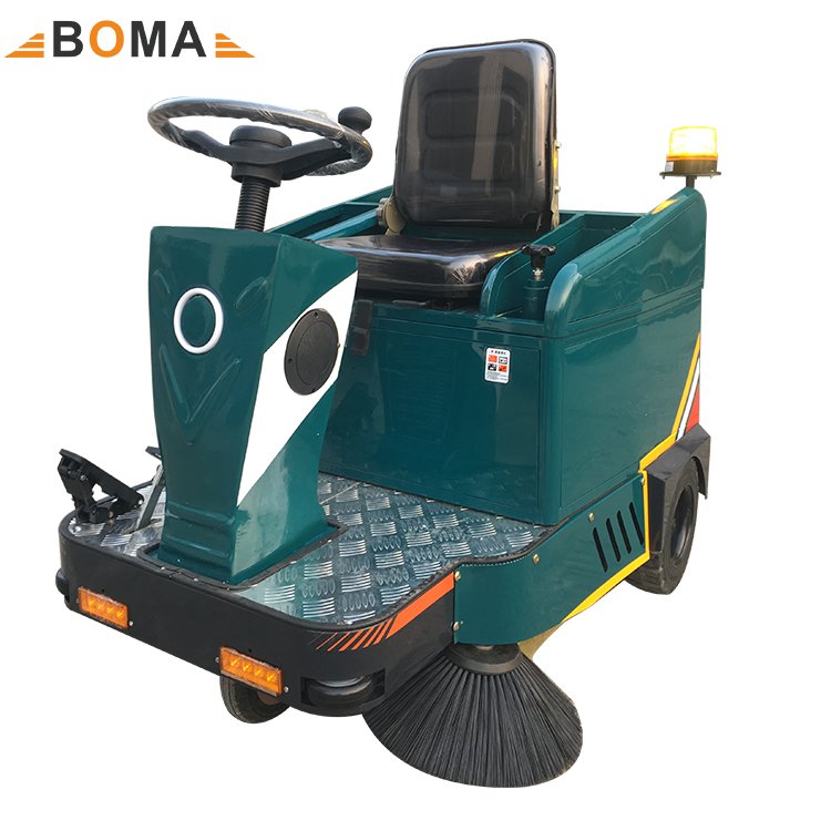 Road Sweepers Battery Type Sweeping Machine Concrete Floor Driver Sweeper