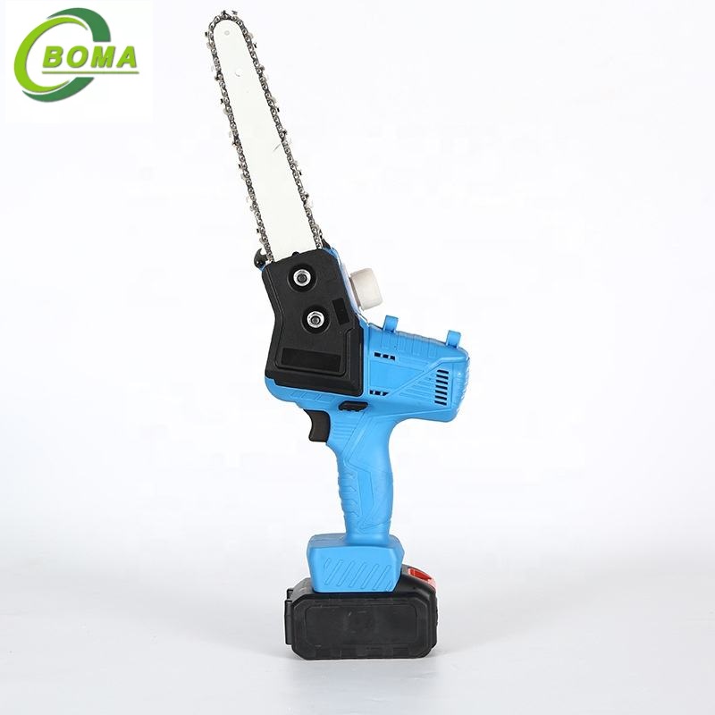 Mini Electric Cordless Chainsaw 7 Inch Battery Powered Chainsaws Handheld Brushless Chain Saw Pruning Shears for Tree