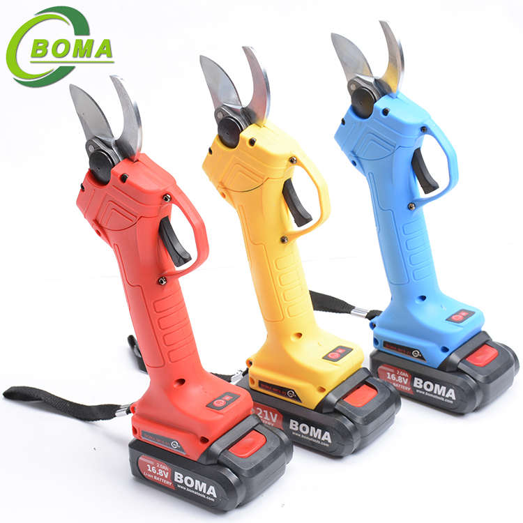 BOMA NE brand strong power 21V branch cutter electric pruning shears made in China