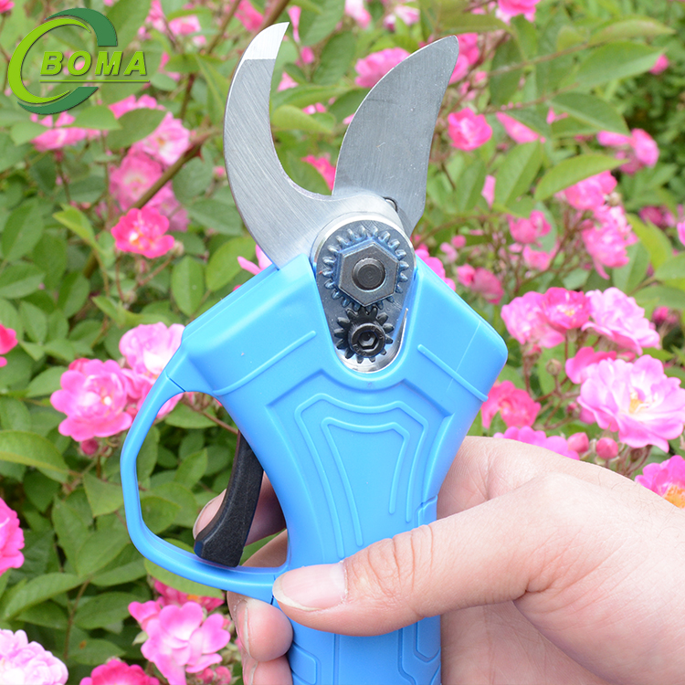 Boma 25mm Cordless Battery Powered Scissors Pruning Professional Electric Pruner Vineyard Electric Pruning Shears
