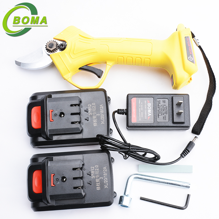 BOMA 30mm Cordless Battery Pruner Direct Factory Supplied Professional Electric Pruning Shear Scissors