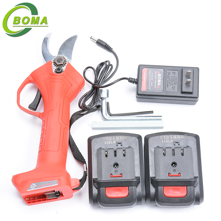 New Invented Lithium Rechargeable Cordless Industrial Electric Scissor for Pruning Tea Branches